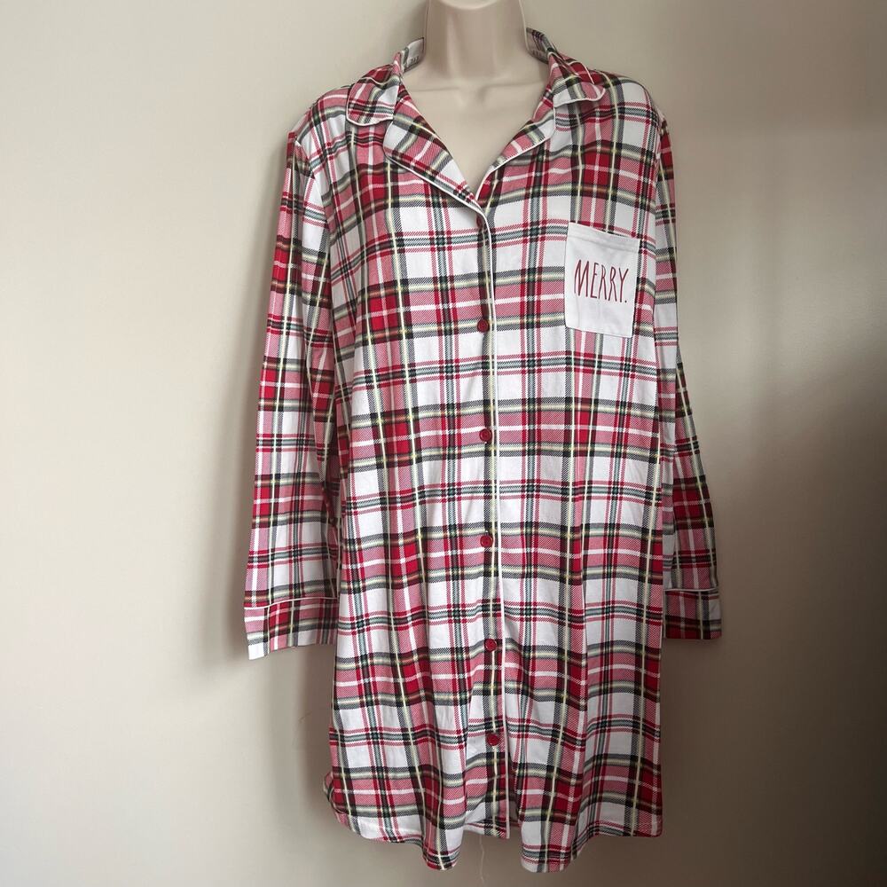 Merry Christmas Nightgown by Rae Dunn